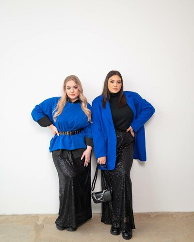 Синяя женская одежда из актуального каталога Wow Siberia Shop